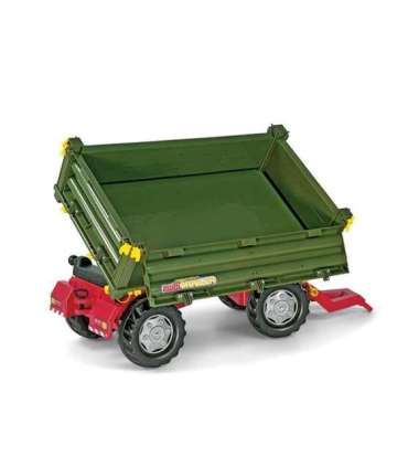 Rolly Toys rollyTrailer Rolly Multi kahe teljega roheline haagis