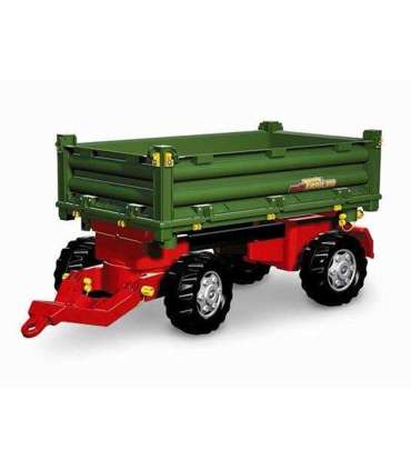 Rolly Toys rollyTrailer Rolly Multi kahe teljega roheline haagis