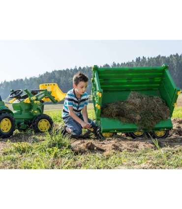 Rolly Toys rollyMulti haagis - Rolly Multi John Deere 3-teljeline kallurhaagis