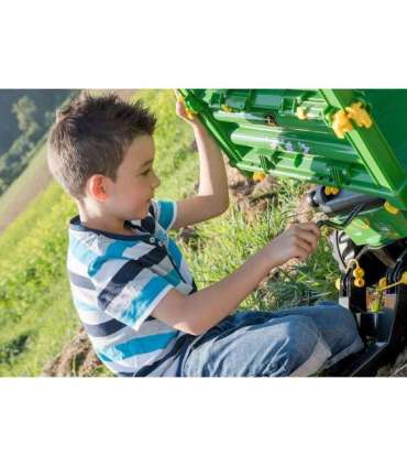 Rolly Toys rollyMulti haagis - Rolly Multi John Deere 3-teljeline kallurhaagis