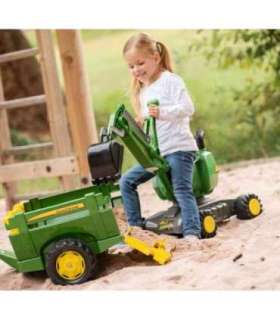Rolly Toys RollyDigger John Deere самоходный экскаватор-каталка - зелёный