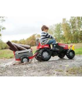 Rolly Toys RollyJunior RT - педальный трактор с прицепом, для детей 3-8 лет, до 50 кг