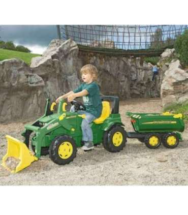Rolly Toys rollyHalfpipe John Deere kallutatav haagis
