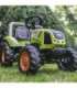 FALK Claas pedaaltraktor, suur, koos haagisega, sobib alates 3. eluaastast