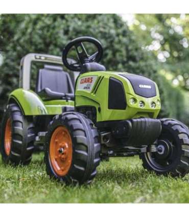 FALK Claas pedaaltraktor, suur, koos haagisega, sobib alates 3. eluaastast