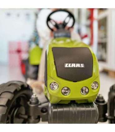 FALK Claas pedaaltraktor, suur, koos haagisega, sobib alates 3. eluaastast