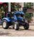 FALK New Holland sinine pedaaltraktor haagisega, sobib alates 3. eluaastast