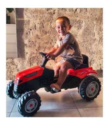 WOOPIE Farmer GoTrac pedaaltraktor — vaiksed rattad