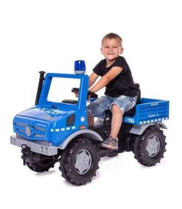 Rolly Toys RolliUnimog Mercedes-Benz Politsei - pedaaliga veoauto