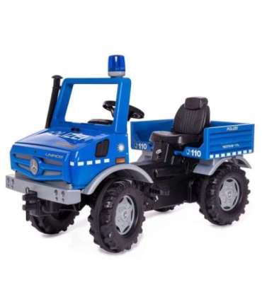 Rolly Toys RolliUnimog Mercedes-Benz Politsei - pedaaliga veoauto