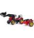FALK Red Supercharger pedaaltraktor haagisega, alates 3. eluaastast