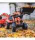 FALK Kubota mängutraktor, oranž, koos haagisega, sobib alates 3. eluaastast