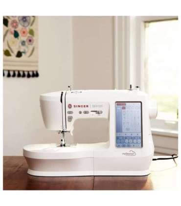SINGER Sewing machine embroidery machine SE 9185 WiFi Electric current White