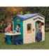 Little Tikes aiamaja koos patioga ja maagilise kellukesega, tumesinine ja roheline