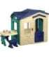 Little Tikes aiamaja koos patioga ja maagilise kellukesega, tumesinine ja roheline