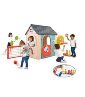 FEBER Casual mitmefunktsiooniline tegevusmaja 6-ühes koos kaasasolevate mängudega