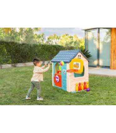 FEBER Casual mitmefunktsiooniline tegevusmaja 6-ühes koos kaasasolevate mängudega