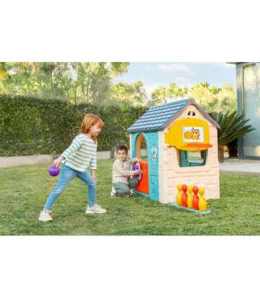 FEBER Casual mitmefunktsiooniline tegevusmaja 6-ühes koos kaasasolevate mängudega