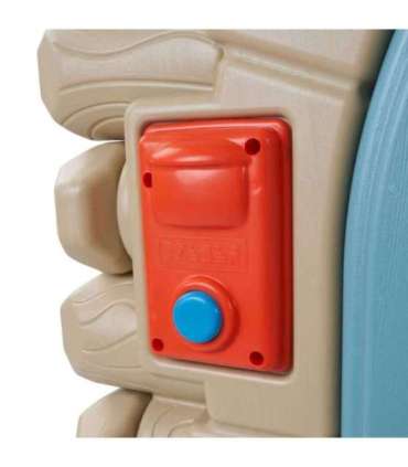 FEBER suur Casual-stiilis aiamaja väljatõmmatava pingiga, palkmajake