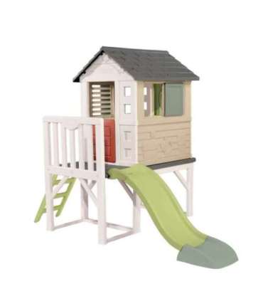 Smoby Domek Na Palach Ze Zjeżdżalnią