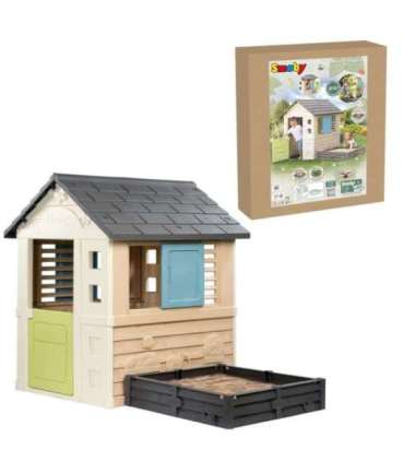 Smoby Life aiamaja liivakastiga