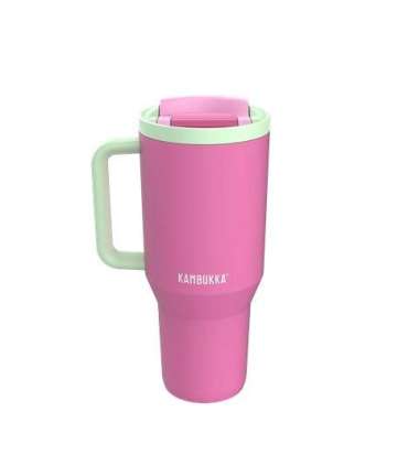 Thermal mug with telescopic straw Kambukka Rio Tumbler 950ml Bubblegum Mint