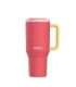 Thermal mug with telescopic straw Kambukka Rio Tumbler 950ml Pink Papaya