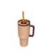 Thermal mug with telescopic straw Kambukka Rio Tumbler 950ml Almond Dream
