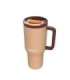 Thermal mug with telescopic straw Kambukka Rio Tumbler 950ml Almond Dream
