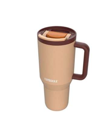 Thermal mug with telescopic straw Kambukka Rio Tumbler 950ml Almond Dream