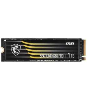 MSI SPATIUM M480 PRO PCIe 4.0 NVMe M.2 1TB PCI Express 4.0 3D NAND