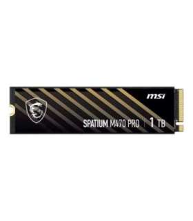 MSI Spatium M470 PRO PCIe 4.0 NVMe M.2 1TB PCI Express 4.0 3D NAND