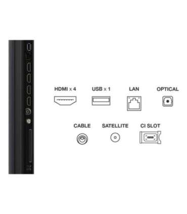 TCL Q6C 75Q6C TV 190.5 cm (75") 4K Ultra HD Smart TV Wi-Fi Metallic