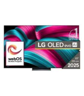 LG OLED evo AI OLED83C51LA TV 2.11 m (83") 4K Ultra HD Smart TV Wi-Fi Black