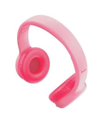 Trust Nouna Headset Wired & Wireless Head-band Calls/Music USB Type-C Bluetooth Pink