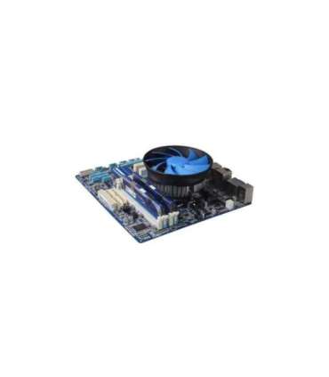 DeepCool Gamma Archer Processor Air cooler 12 cm Aluminium, Black, Blue 1 pc(s)