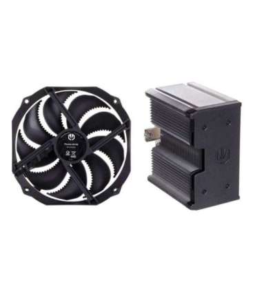 ENDORFY Fortis 5 Processor Air cooler 14 cm Black, Grey, Steel