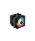 DeepCool AG620 BK ARGB Processor Air cooler 12 cm Black, White 1 pc(s)