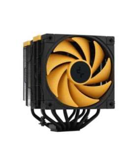 DeepCool AK620 Zero Dark Zoria Processor Air cooler 12 cm Black, Yellow 1 pc(s)