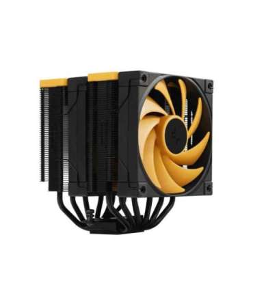 DeepCool AK620 Zero Dark Zoria Processor Air cooler 12 cm Black, Yellow 1 pc(s)