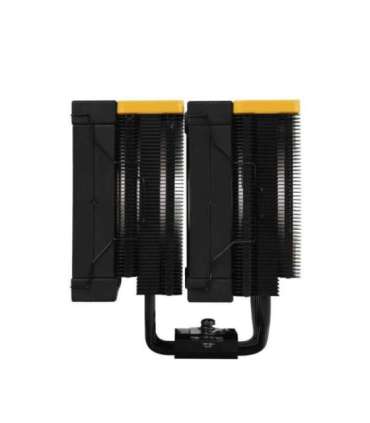 DeepCool AK620 Zero Dark Zoria Processor Air cooler 12 cm Black, Yellow 1 pc(s)