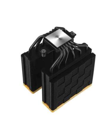 DeepCool AK620 Zero Dark Zoria Processor Air cooler 12 cm Black, Yellow 1 pc(s)