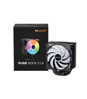 be quiet! Pure Rock 3 LX Processor Air cooler 12 cm Black 1 pc(s)