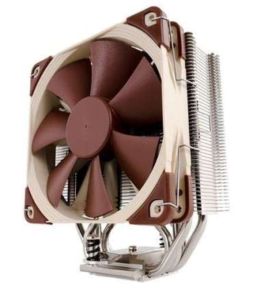Noctua NH-U12S computer cooling component Processor Cooler 12 cm Brown, Stainless steel