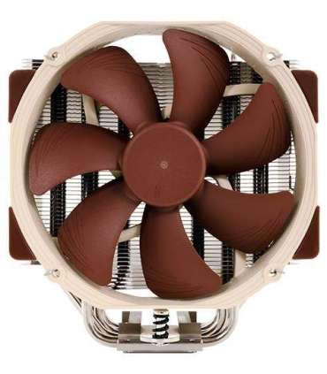 Noctua NH-U14S computer cooling component Processor Cooler 12 cm Brown, Stainless steel