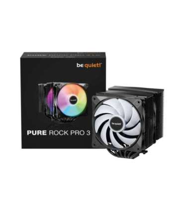 be quiet! Pure Rock Pro 3 LX Black Processor Air cooler 12 cm 1 pc(s)