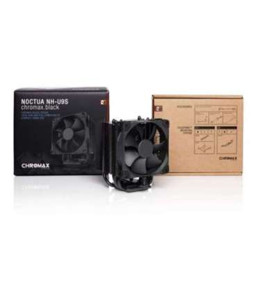 Noctua NH-U9S chromax.black Processor Cooler 9.2 cm Black, Chrome 1 pc(s)