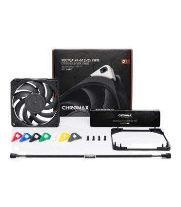 Noctua NF-A12X25 PWM CH.BK.S computer cooling component Processor Fan 12 cm Black