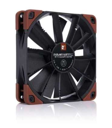 Noctua NF-F12 industrialPPC-3000 PWM Computer case Fan 12 cm Black, Brown