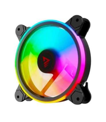SAVIO FAN-01 4-pack 120mm ARGB fan including controller and remote control